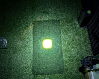 Golf Simulator Overhead focused Spotlight – Ideal Lighting for Indoor Golf Bay