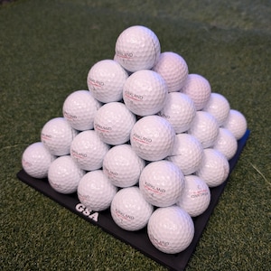 Golf pyramid tray - holds 50 balls (5x5