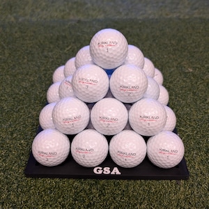 Golf pyramid tray - holds 30 balls (4x4