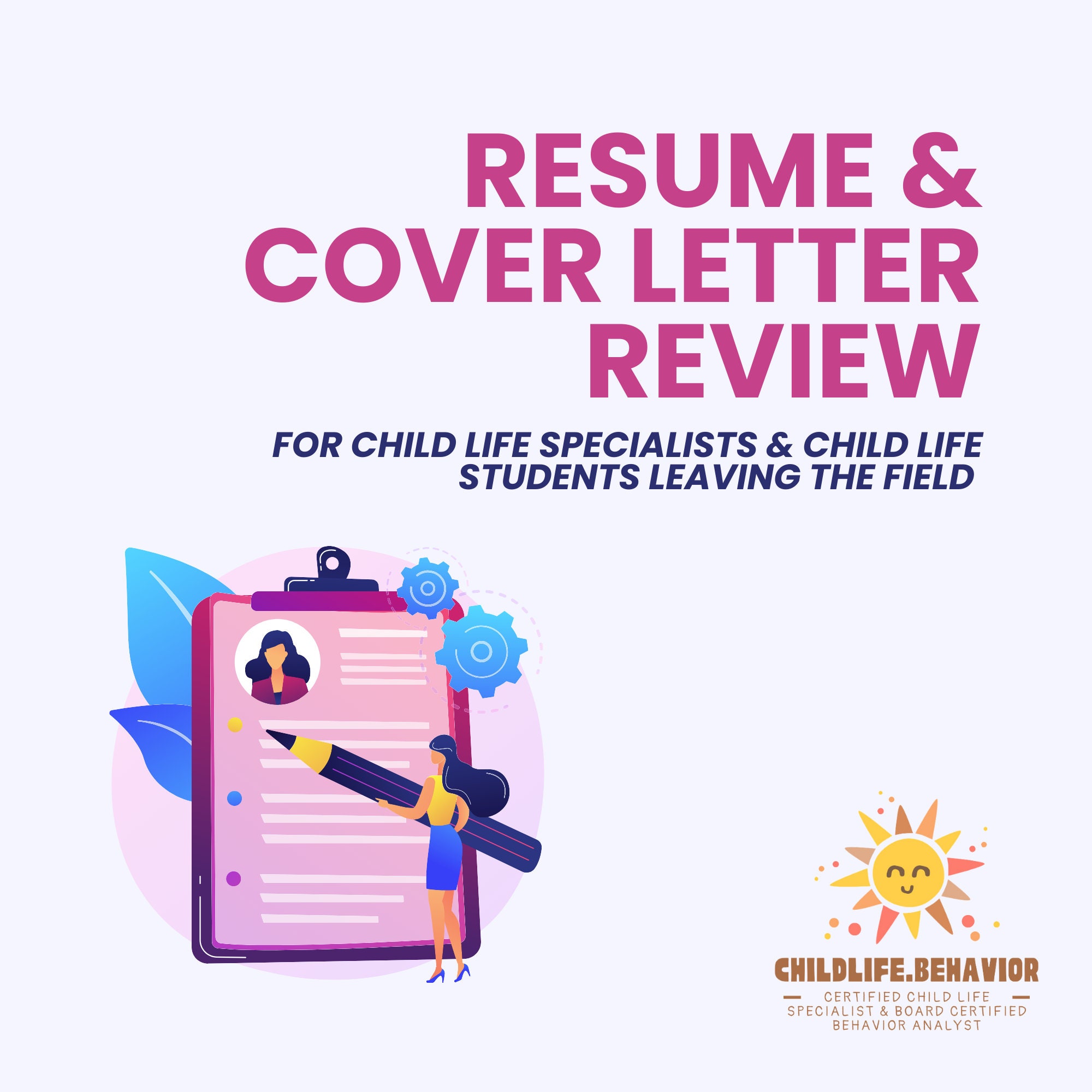 CV spécialiste de la vie de l'enfance, spécialiste de la vie de l'enfance, vie de l'enfance, étudiant à la vie de l'enfant, CV, aide au CV, demandes d'emploi