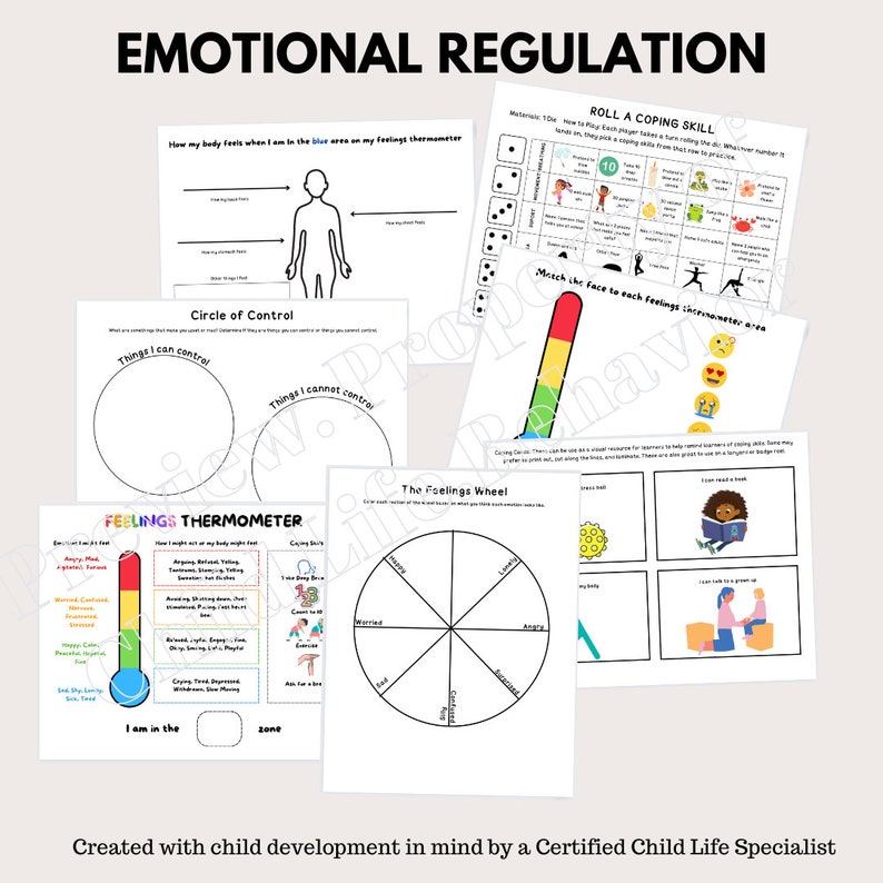 Coping Skills and Emotional Awareness, Coping Skills, Social Emotional ...