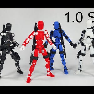 Pax Zero Dummy 13 Action Figure (1.0x Scale) 3D Printed FULLY ASSEMBLED