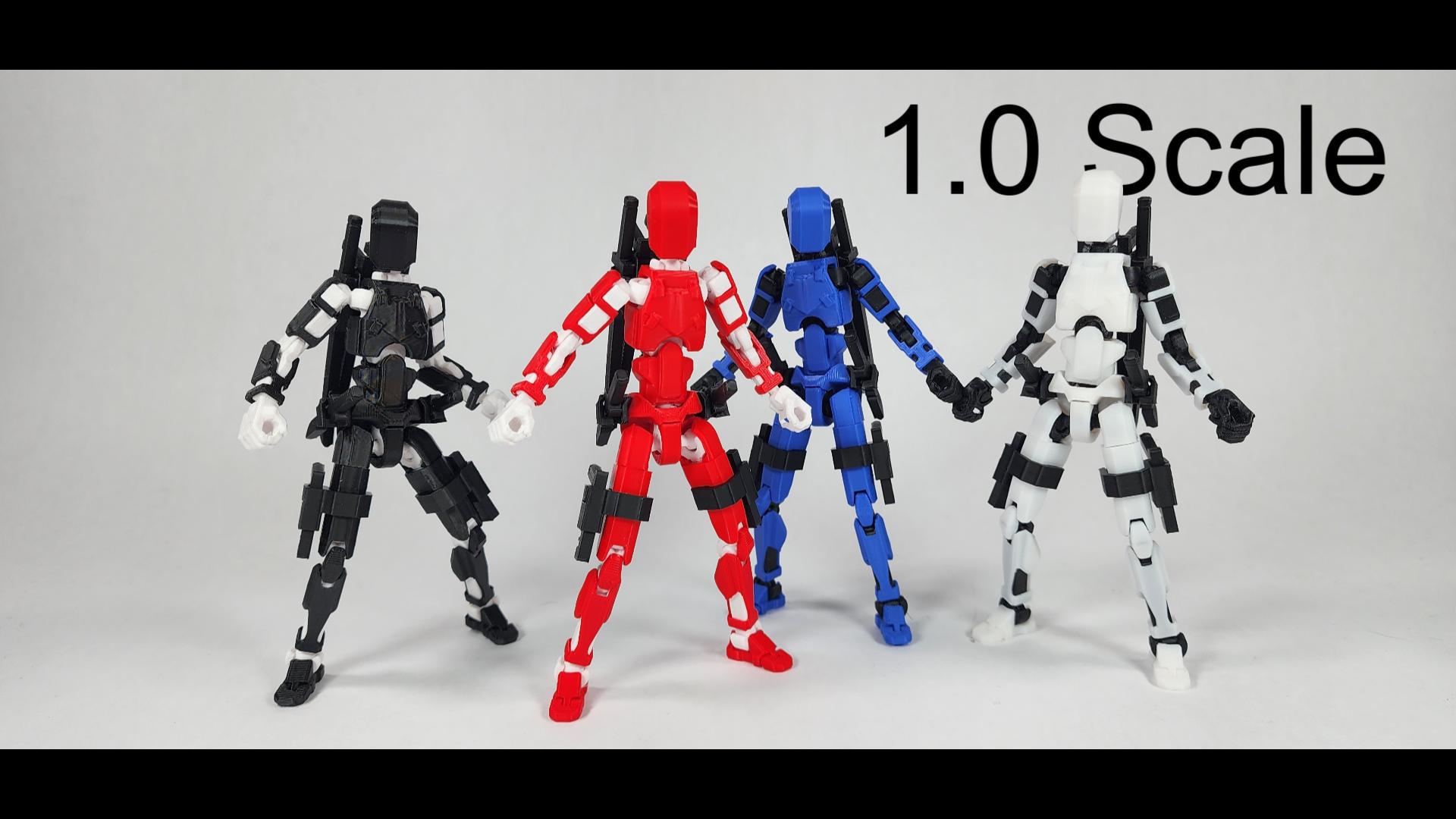 Pax Zero Dummy 13 Action Figure (1.0x Scale) 3D Printed FULLY