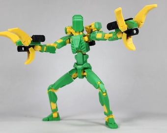 Pax Cobra (Dummy 13) 1.5x Scale Action Figure - 3D Printed, Fully Assembled