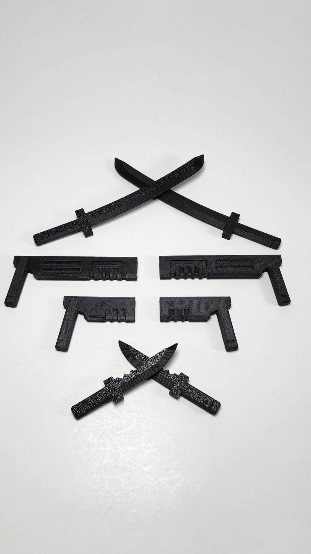 Pax Zero Weapons ONLY Dummy 13 3D Printed - Etsy