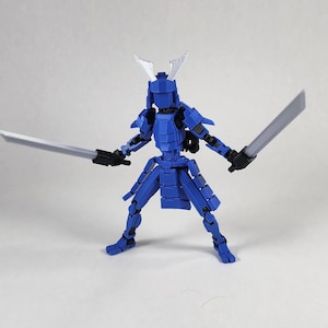 Pax Six &quot;The Samurai&quot; 1.0x Scale Dummy 13 Action Figure 3D Printed FULLY ASSEMBLED
