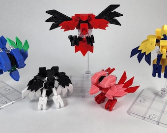 Pax Falcon (Mini 13 / Dummy 13) FULLY ASSEMBLED 3D Printed Action Figure
