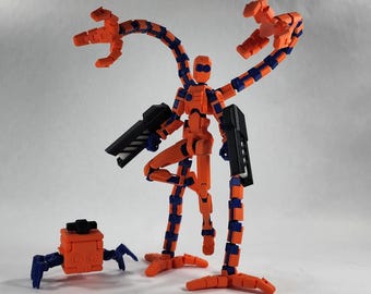 Pax Eight "The Octo-Engineer" 1.5 Scale (Dummy 13) Action Figure 3D Printed FULLY ASSEMBLED