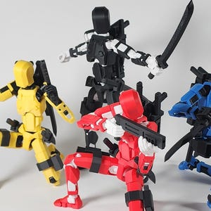 Pax Zero Dummy 13 Action Figure (1.5x Scale) 3D Printed FULLY ASSEMBLED