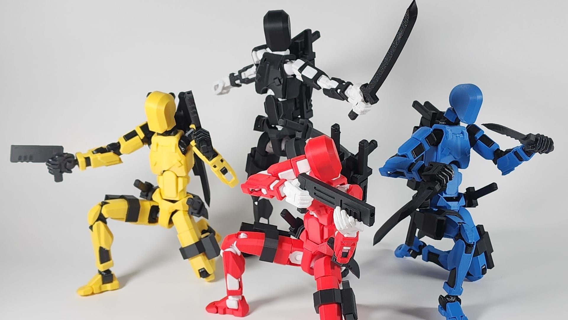 Pax Zero Dummy 13 Action Figure (1.5x Scale) 3D Printed FULLY