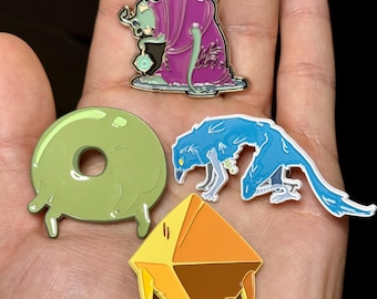 Slay the Spire Act 3 Boss Keychains, Deca, Donu, Time Eater