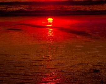 Santa Monica Beach California.