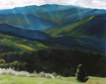 Max Patch Variation Giclee Print, 8 1/2"x11"