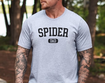 Spider Dad T-Shirt, Gift for Dad, Father's Day, Funny Spider, Unique Spider Design, Family Spider Tee, Hero Dad, Arachnid Dad