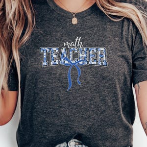 Math Teacher T-Shirt, Math Teacher Shirt, Gift for Math Teacher, Teacher Appreciation Shirt, Teacher Life, Back to School Shirt