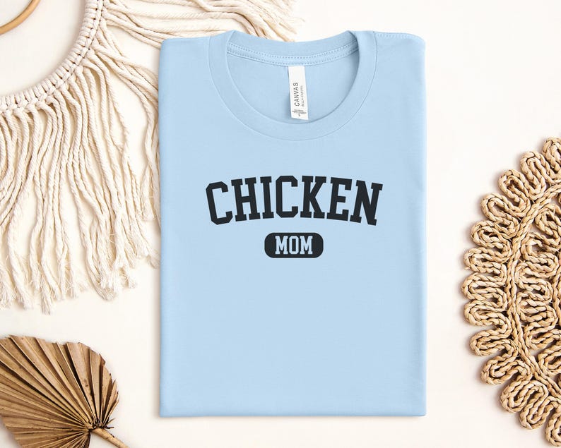 Chicken Mom Shirt, Funny Chicken Lover Gift, Farm Animal T-Shirt, Backyard Poultry Shirt, Cute Chicken Mom Top, Chicken Lady Tee