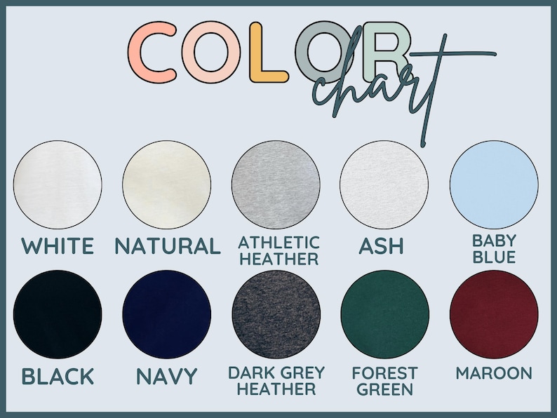 Color Chart Wall Art, Printable Color Wheel Poster, Color Palette Decor, Color Swatches Print, Wall Decor, Art Print for Home