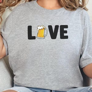 Beer Lovers T-Shirt, Funny Beer Graphic Tee, Beer Mug Shirt Gift, Love Beer Shirt, Beer Enthusiast Tee, Craft Beer T-Shirt, Party Shirt