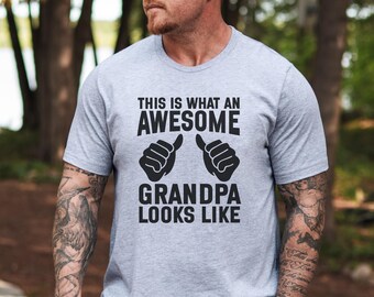 Awesome Grandpa T-Shirt, Gift For Grandpa, Grandpa Definition, Best Grandpa Ever, Funny Grandpa Shirt, New Grandpa Tee, Grandpa Gift Idea