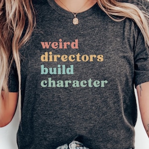 Weird Directors T-Shirt, Retro Film T Shirt, Movie Lover Tee, Funny Film Student Shirt, Independent Cinema Gift, Cult Movie Fan Shirt