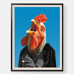 Abstract Collage Poster | Modern Wall Art, Surrealism Illustration, Contemporary Home Decor Print