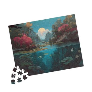 Serene Waters Puzzle - 110, 252, 520, 1014-piece options