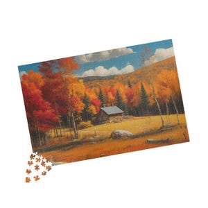 Autumn Landscape Puzzle - 252, 520, 1014 Pieces