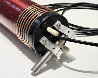 RX & TX Coil Set for MWO Multi-Wave Oscillator - BV2 Original 10cm Copper Coils Pair - Lakhovsky Frequency Therapy - Quantic Aether