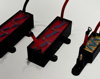 Capacitor Bank for MWO Multi-Wave Oscillator - Resin Encapsulated C1 333pF C2 C3 14.7nF - Tesla Lakhovsky Frequency Therapy - Quantic Aether