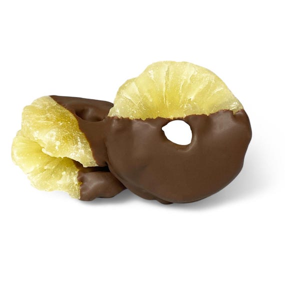 Chocolate Dipped Pineapple (1 LB)