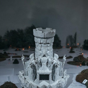 Wizard Dice Tower | Arcane Dice Roller for D&D | TTRPG Gaming Accessory | Gift for DM
