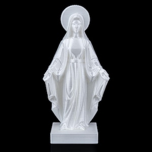 Holy Mary Statue | Blessed Mother Virgin Mary Figure | Catholic Christian Decor | Religious Gift