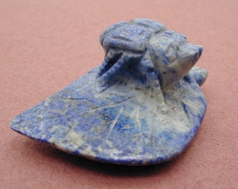 Aged, Curved Insect Lapis Lazuli YL3233