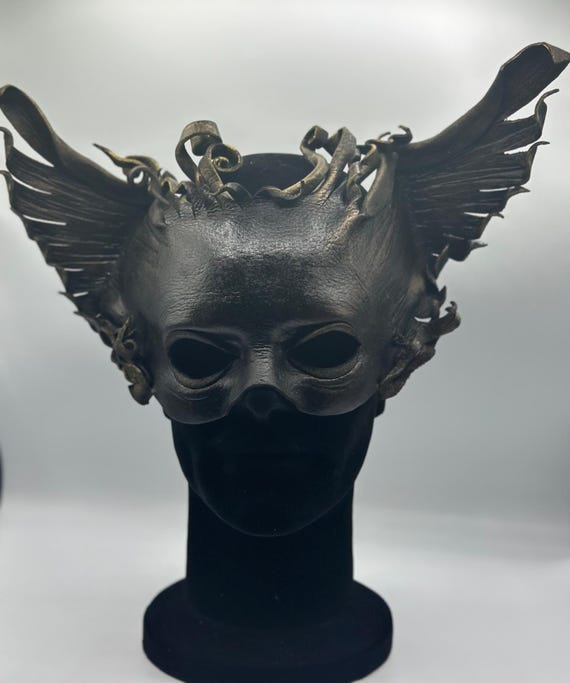 Gothic Skeleton Mask, Creepy Mask, Vampire Masquerade