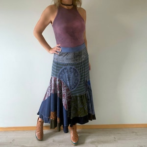 Lagenlook Skirt - Etsy