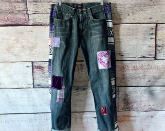 Vintage Weipper Girl Jeans in Neon Orange High Waist Taper Leg | Etsy Canada
