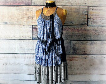 Women's Upcycled Clothing Eco Shabby Boho by BrokenGhostClothing