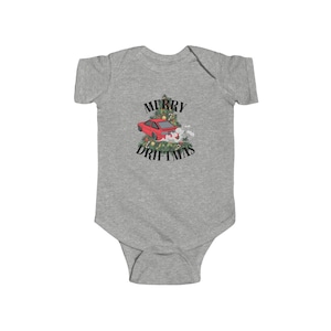 Baby Drift Onsie niemowlęcy świąteczny kombinezon samochodowy ubranka dla niemowląt ubranka dla niemowląt prezenty dla niemowląt ubranka dla niemowląt