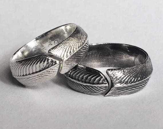 Sterling Silver Feather Wrap Ring