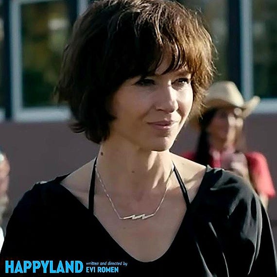 Lightning Bolt, Sterling Silver, Hammered,  Flash, Bar Necklace 16.5" length-as seen in Happyland Film