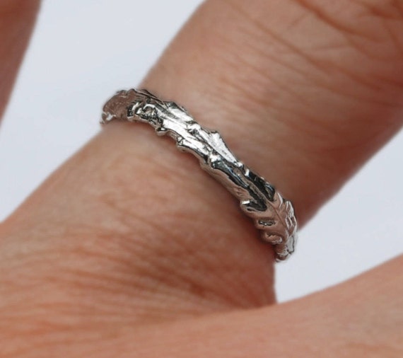 Long Island Sterling Silver Twig Ring-READY TO SHIP.