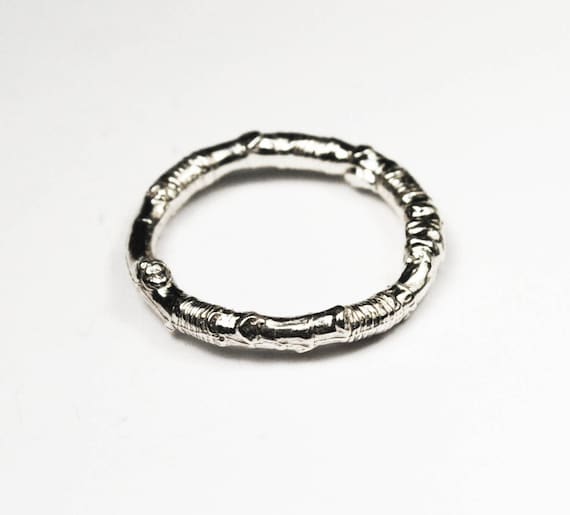 Sterling Silver Twig Ring - McCarren Park