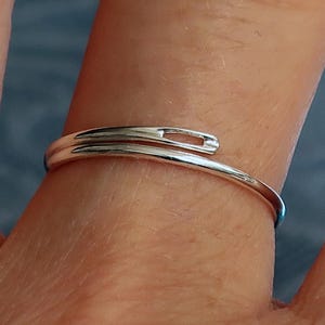 Sterling Silver Thin Sewing Needle Ring