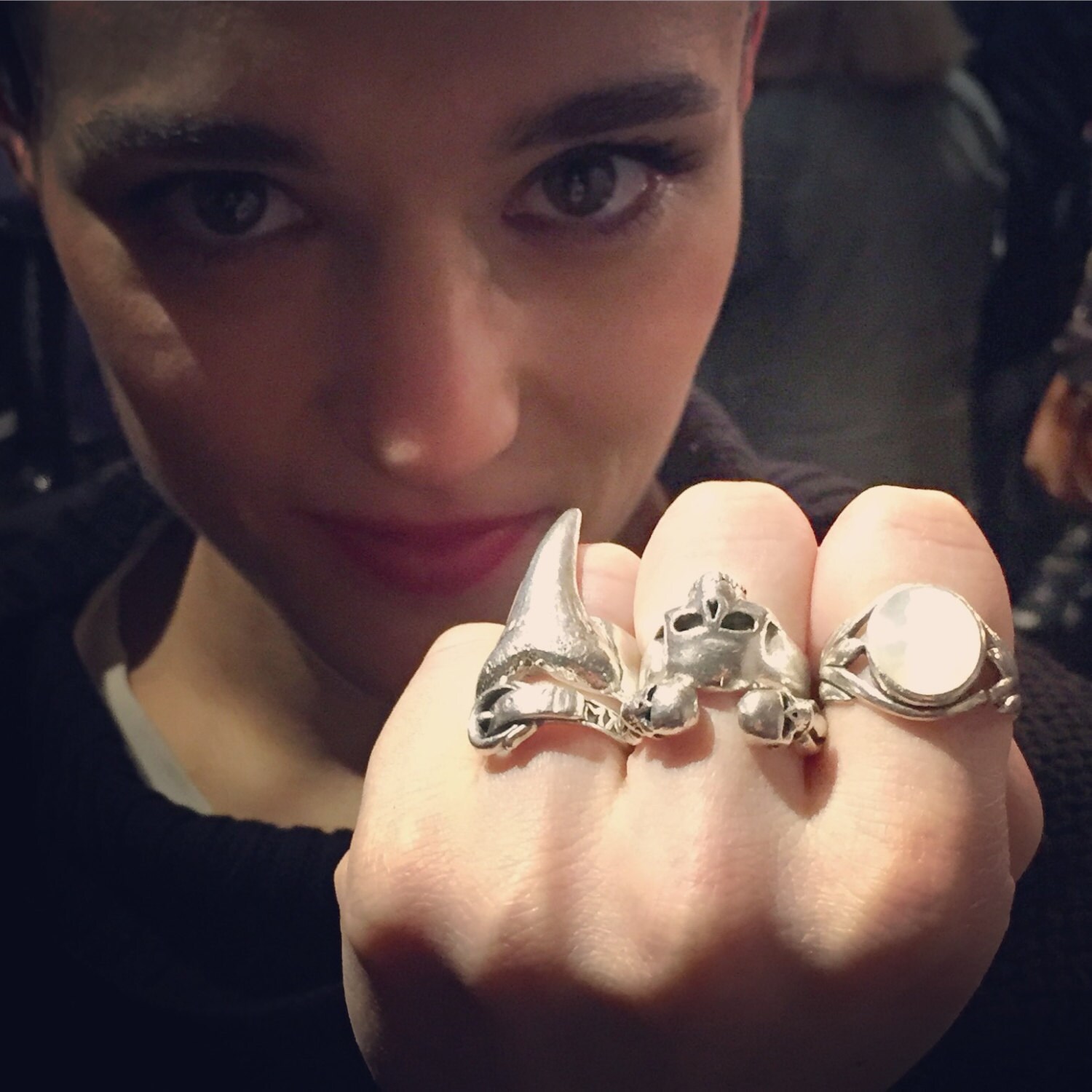 Shark hotsell tooth ring