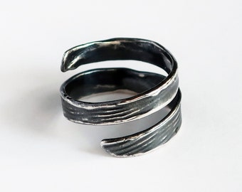 Sterling Silver Wrap Ring #1