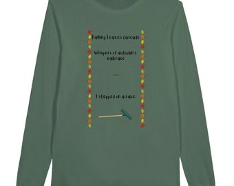 Fall Haiku Premium Unisex Longsleeve T-shirt