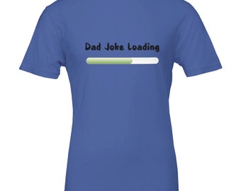 Dad Joke Loading Premium Unisex Crewneck T-shirt