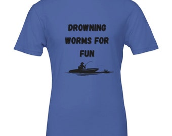 Drowning Worms Premium Unisex Crewneck T-shirt