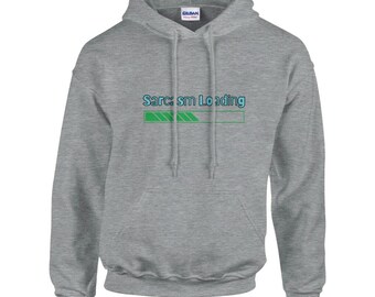Sarcasm Loading Classic Unisex Pullover Hoodie