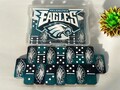 Handmade Sports Theme Dominoes: Custom 28-Piece Set